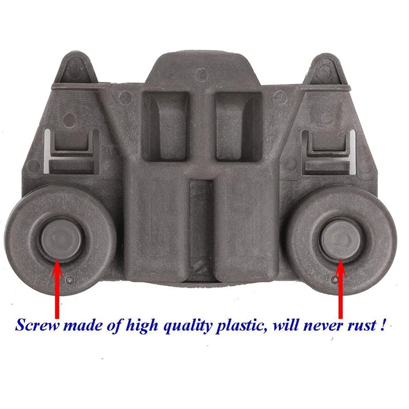 Roues inférieures T1 pour lave-vaisselle Whirlpool, pièce de rechange, W10195417, WPW10195417, 8 pièces