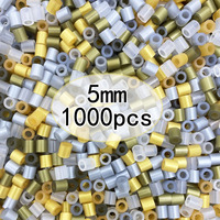 5MM Hama Beads 1000PCs Pixel Puzzle Perler Iron Beads for kids Hama Beads Diy High Quality Handmade Gift toy Fuse Beads