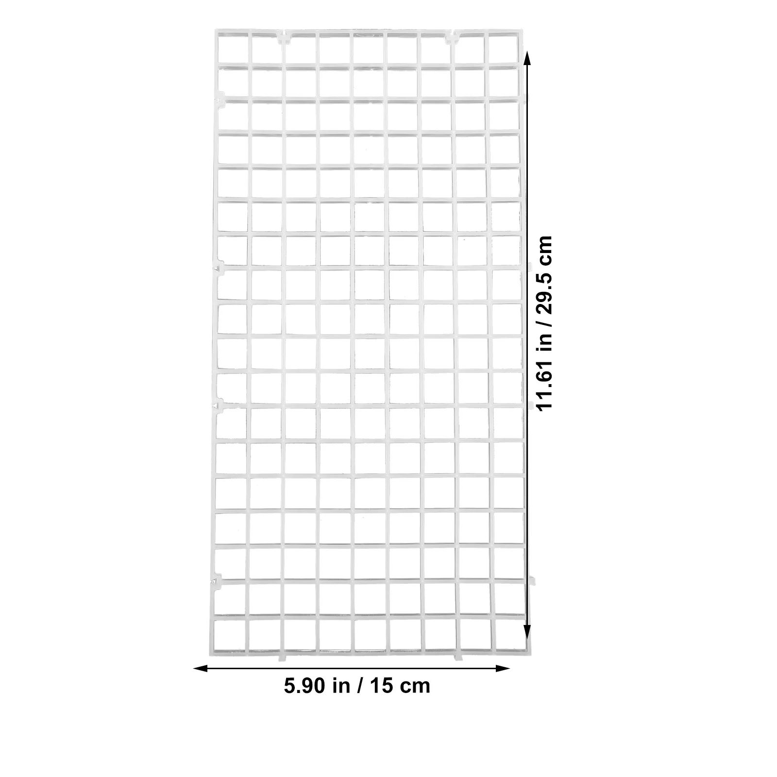 

10Pcs Aquarium Divider Fish Tank Supplies Increase Survival Rate Separate Aggressive Weak Fish Grid Divider Tray