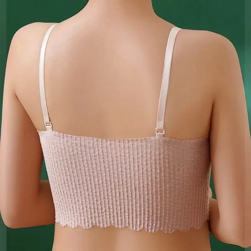 Sexy Bandeau Bra Strapless Brassiere Seamless Push Up Bralette Wireless Bra Invisible Underwear Women Tube Top Boneless Lingerie