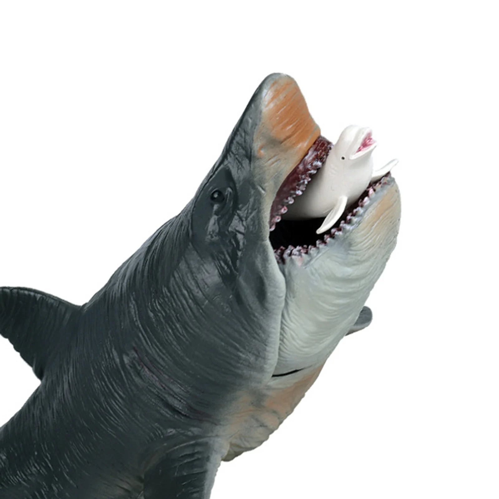 Monster Shark Figure Megalodon Model Ornaments Realistic Ocean Animal Playset Role for Early Learning Toy Decorative Collection