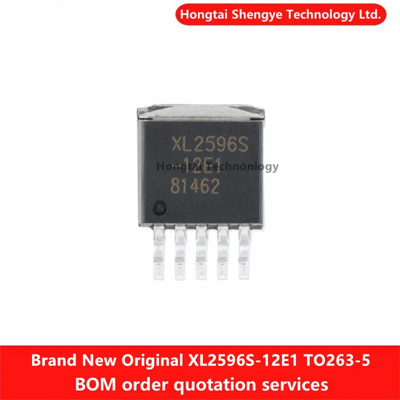 New Original   XL2596S-12E1 TO263-5 3A12V 150KHz Step-Down DC Converter Chip