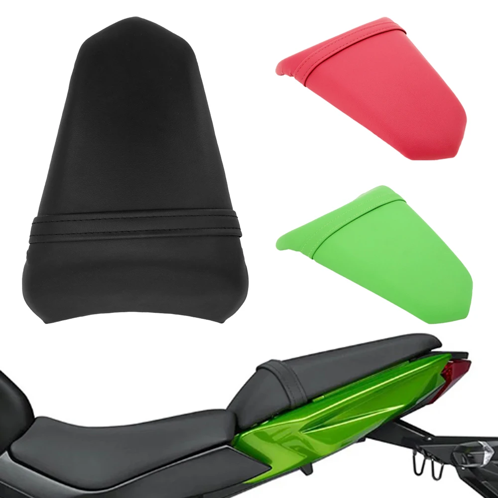 

Подушки сиденья мотоцикла для KAWASAKI Z650 Z 650 Ninja 650 EX650 2017-2024, детали сидений заднего пассажира, чехлы на подушки