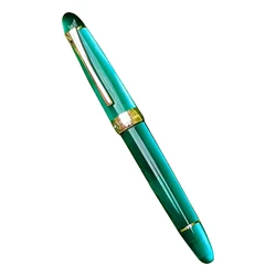 2024 Kaigelu 356 Fountain Pen Screw Cap EF/F nib green Writing ink pens for Student Calligraphy Practice Office school supplies