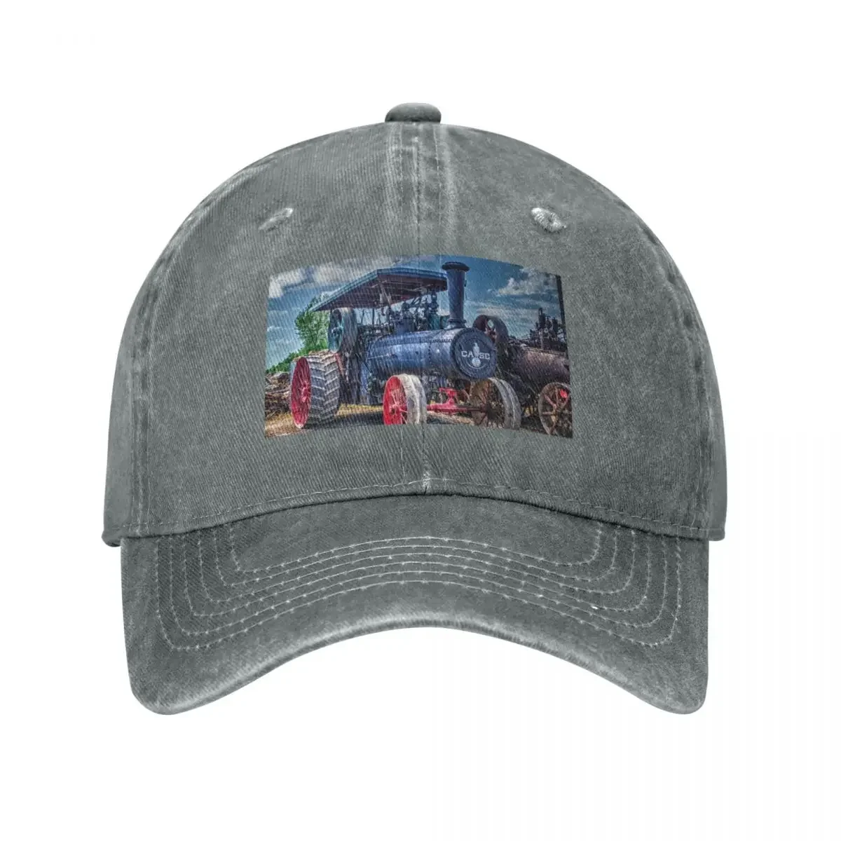 Case Steam Traction Engine Baseball Cap |-F-| summer hat Custom Cap Golf Cap Women Men's