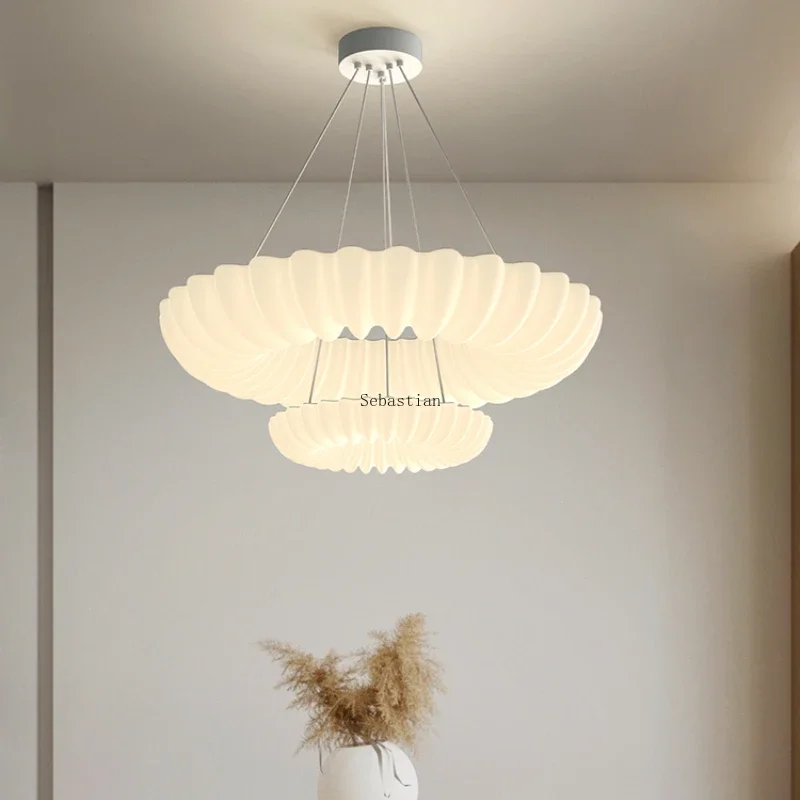 

Bedroom Pendant Light, Internet Famous, Cream Style, Room Pendant Light, Simple, Modern and Cozy, Restaurant Bar Desk Light