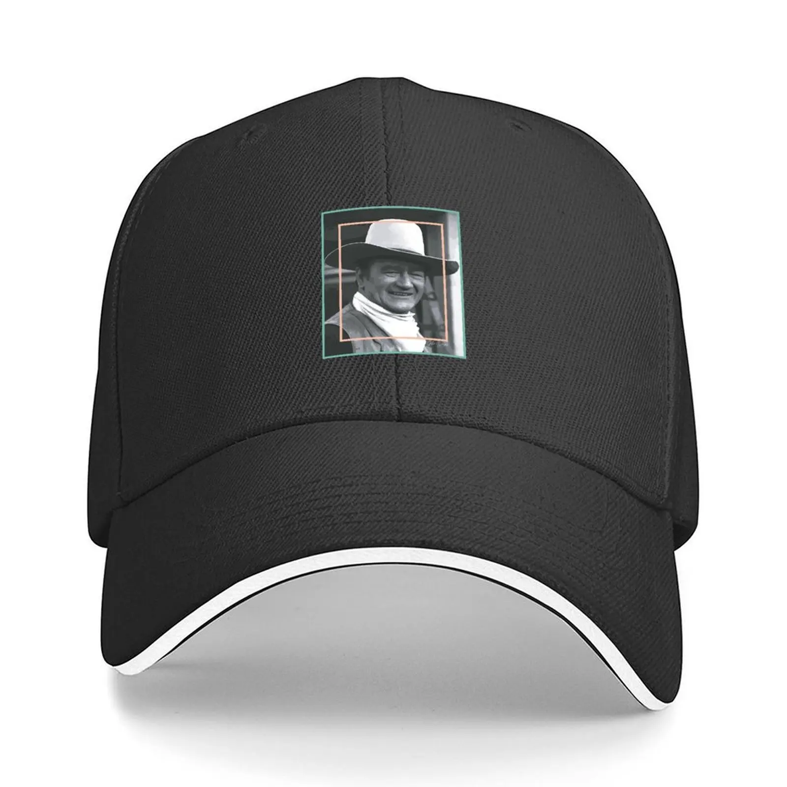 

John Wayne Classic Art Baseball Cap luxury woman cap hard hat New Hat Sports Cap Female Men's