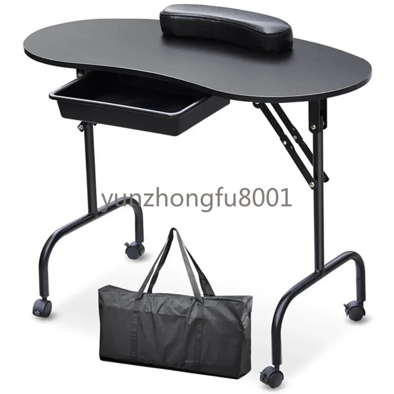 Foldable Desktop Nail Table with Fan