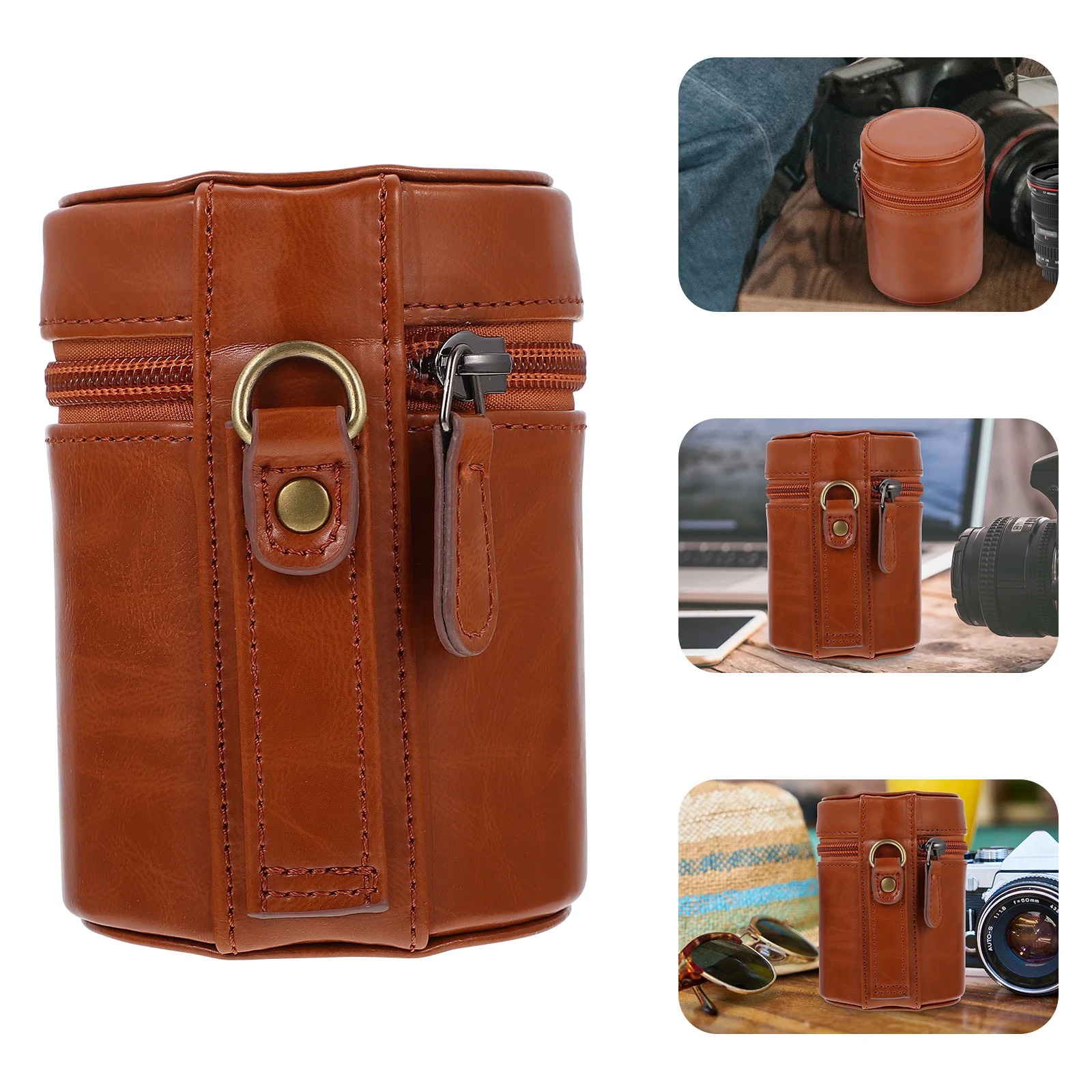 

Portable Lens Pouch Bag Premium Durability Compact Size Suitable for Outdoor Travel Photography Accessory Equipment Storage