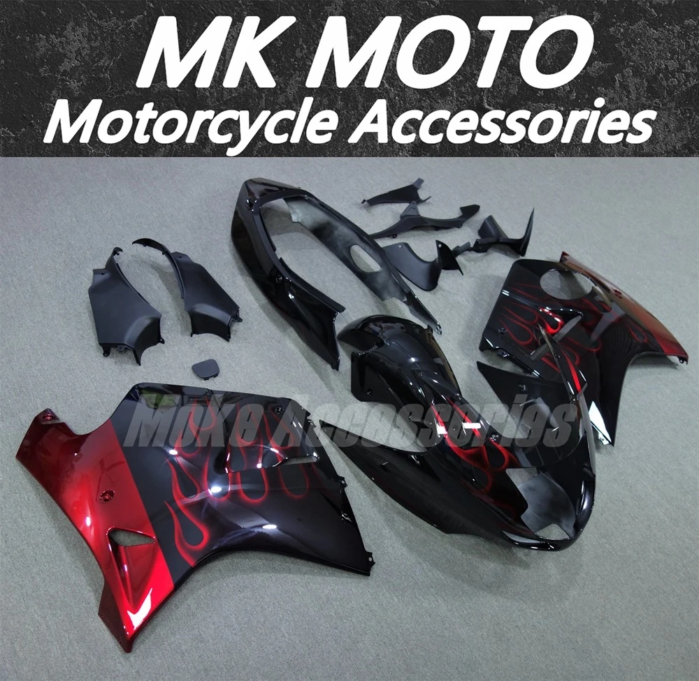 Motorcycle Fairings Kit Fit For CBR1100XX 97-07 Bodywork Set High Quality ABS Injection Black Red