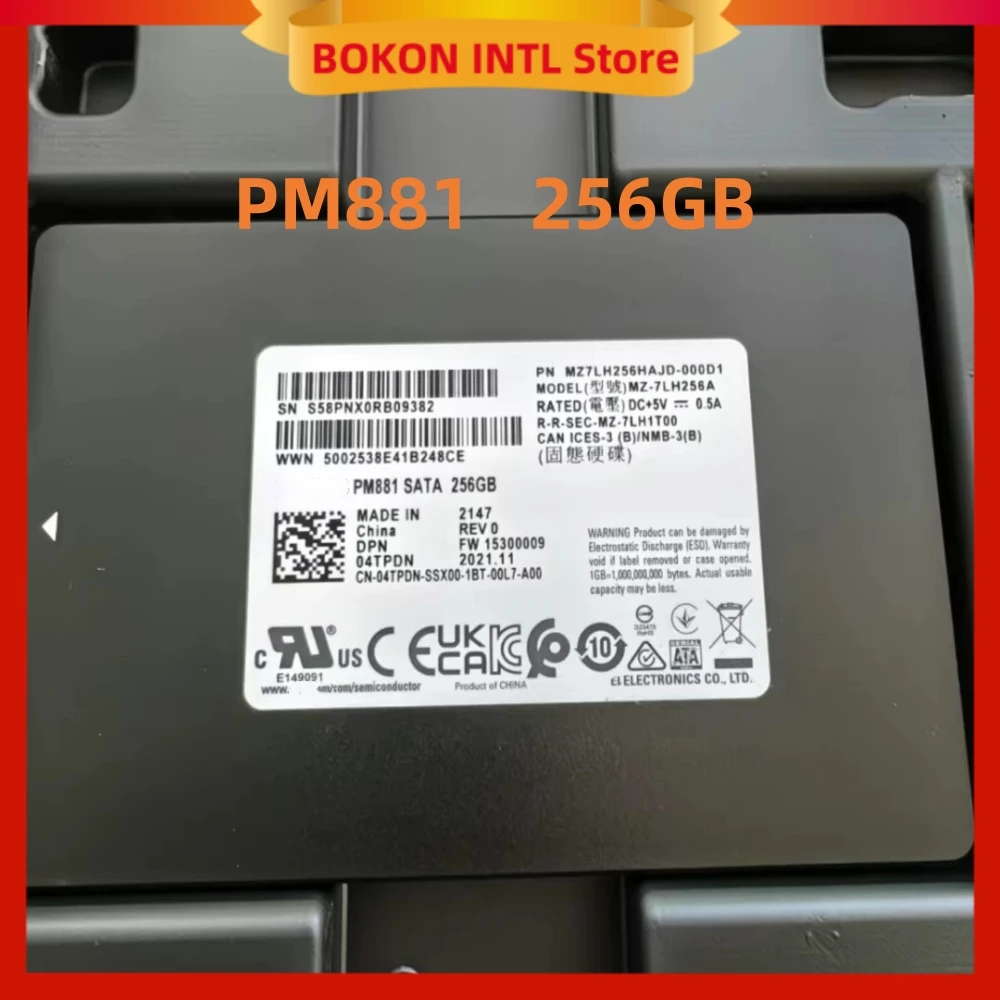 PM881 Solid State Hard Drive 128G 256G 512G M2 NGFF 2280 SATA3 2.5INCH  For Samsung