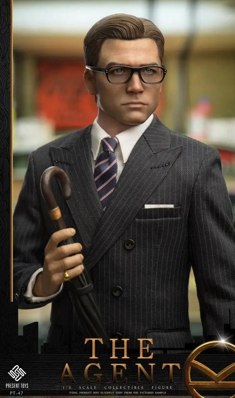 متوفر في المخزون ألعاب هدية 1/6 Pt-Sp47 Kingsman: شخصيات الحركة البيضية للخدمة السرية نموذج قابل للجمع هدايا ألعاب عيد الميلاد المفاجئة