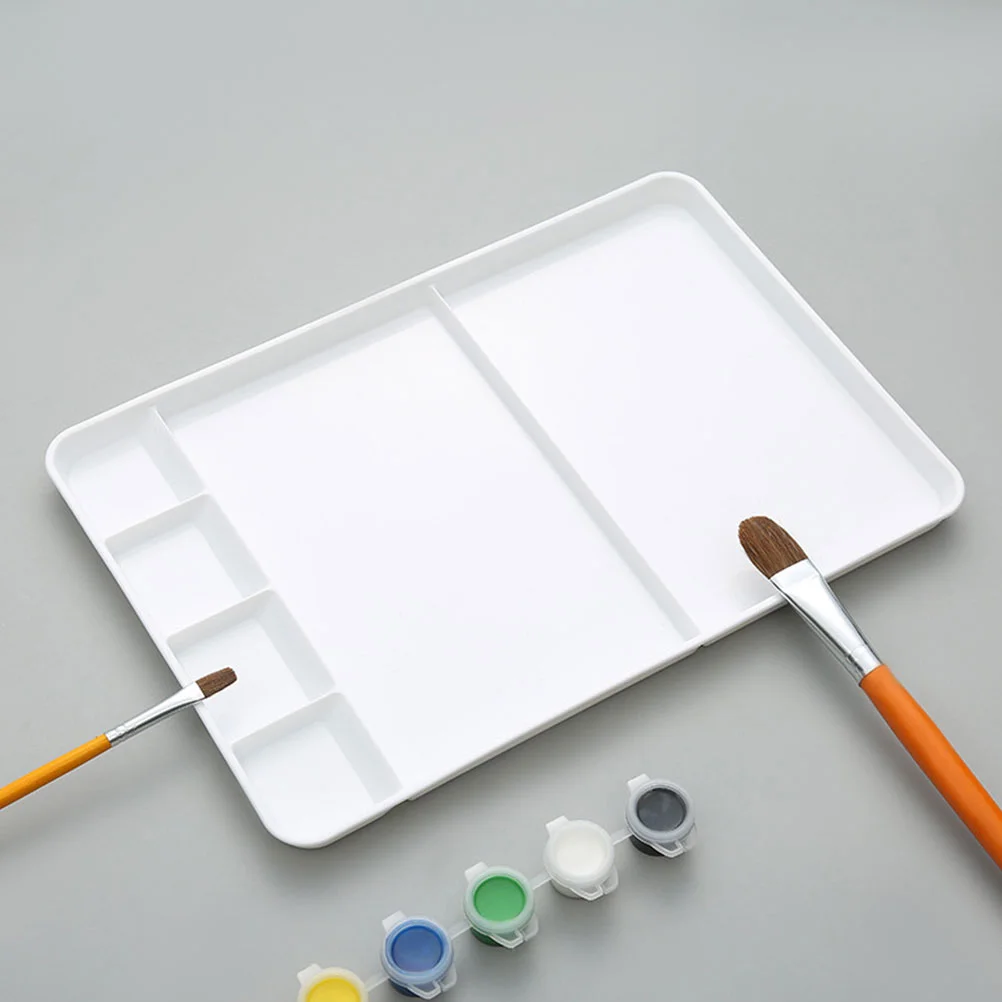 

3 шт., квадратная мультисетка, палитра красок «сделай сам», акварельный миксер, пигментная пластина, доска для масляной живописи, пластиковый лоток для смешивания, товары для рукоделия