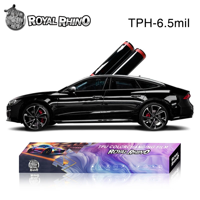 

Bright Black TPH Ppf Car Body Protection Change Color Removable Without Residue Paint Protection Film Car Wrap
