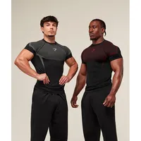 2025 super hero fitness round ne qui dry tight t shirt men's casual comfortable breathable ort sve polyester gym irt