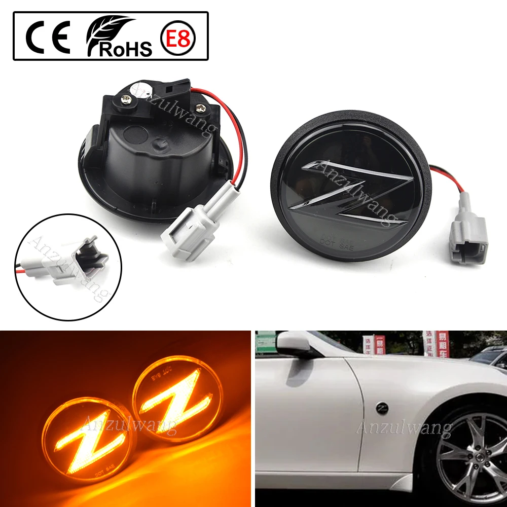 

Фонари поворотники для Nissan 370Z Coupe Nismo Roadster Z34 2009-2020