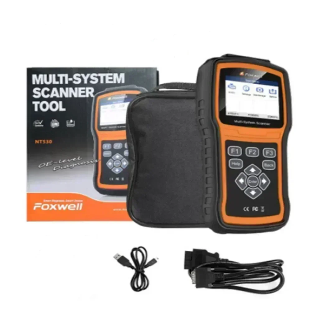 Foxwell NT530 Universal Auto Diagnostic Tools for Car obd2 Scanner OE-level for Nissan Porsche Ford Bmw Benz Chrysler 1 Software