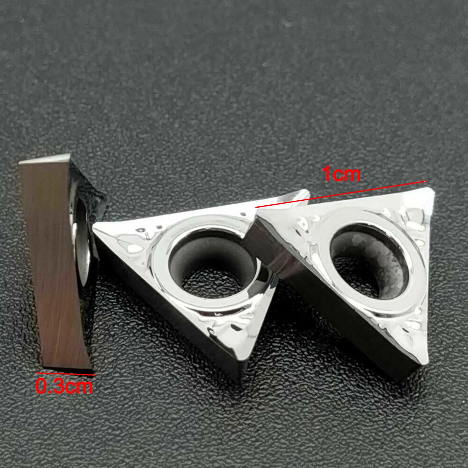 10pcs/box For Aluminum TCGT110204-AK H01 TCGT21.51 Carbide Inserts Cutter Blade TCMT1102 TCGT110204-AK H01 Insert