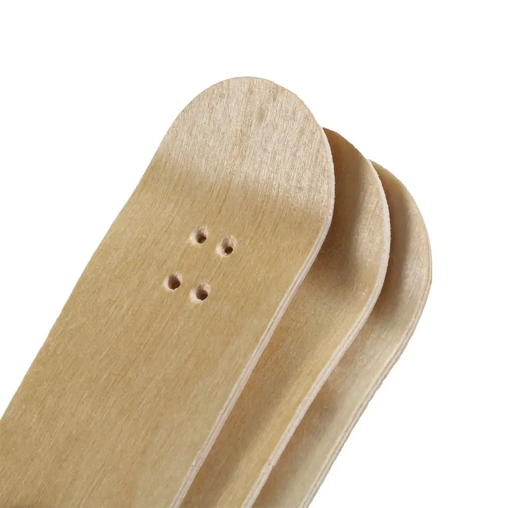 1Pcs Durable Maple Fingerboard Deck Wooden 5 Layer Finger SkateBoard Parts 30mm Mini Fingerboard Accessory