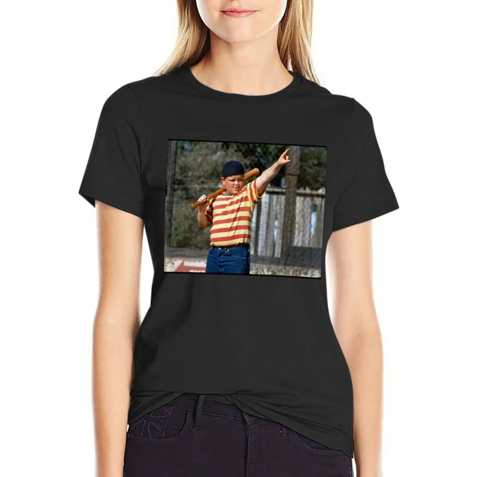 

Sandlot T-Shirt animal print summer top blanks funnys western t-shirt dress for Women