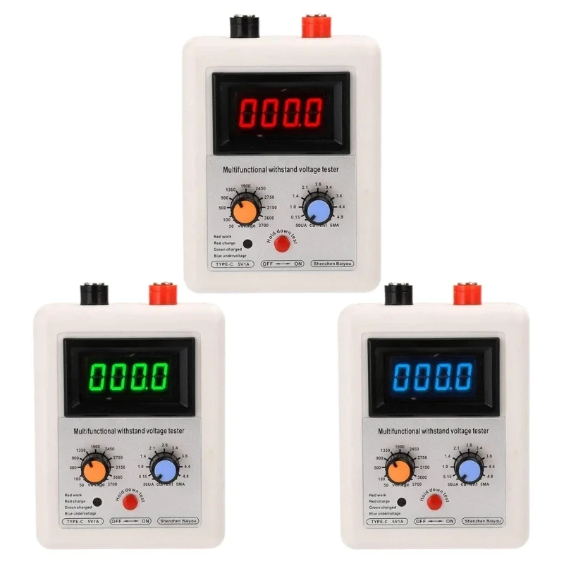 Medidor voltaje Medidor soporte Tester voltaje Tester transistores 50-3700V M4YD