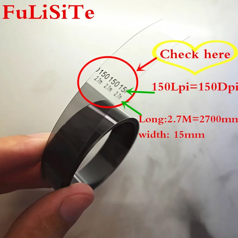 150Lpi 15mmx5500mm Encoder Rührdrucker Encoder Streifen Druckerzubehör