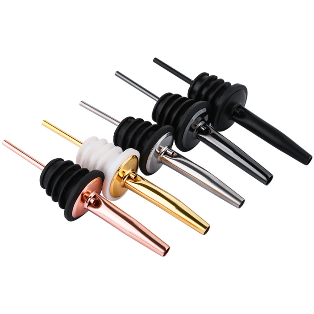 

Leak-Proof Oil Bottle Stopper Cap Dispenser Sprayer Lock Wine Pourer Kitchen Bar Tool for Sauce Liquor