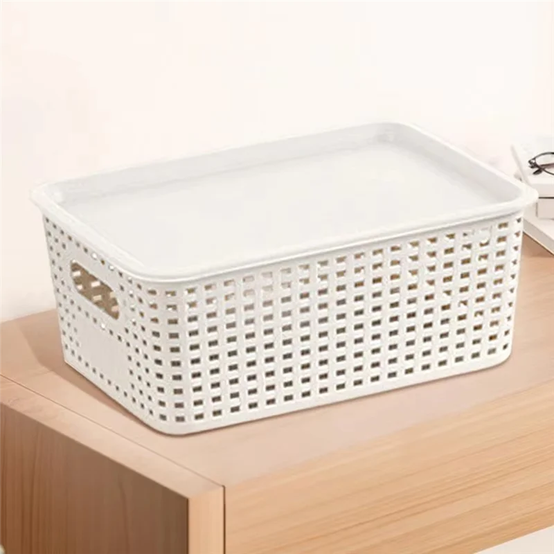 

AT05-Stackable Storage Baskets Portable Stackable Closet Organizer Kitchen Organization Supplies Playroom Storage Bins Home
