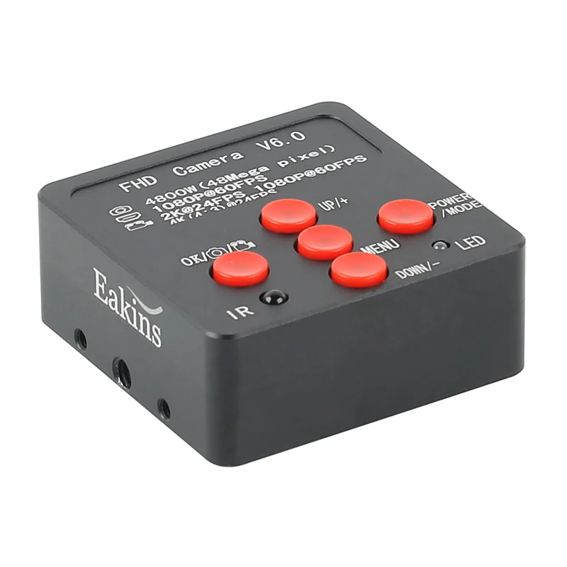 Imagem -05 - Câmera de Vídeo Microscópio Usb 48mp 4k 2k 1080p Hdmi Armazenamento tf 100x 130x 200x 300x 500x Zoom Lente de Montagem c para Reparo de Chip de Telefone