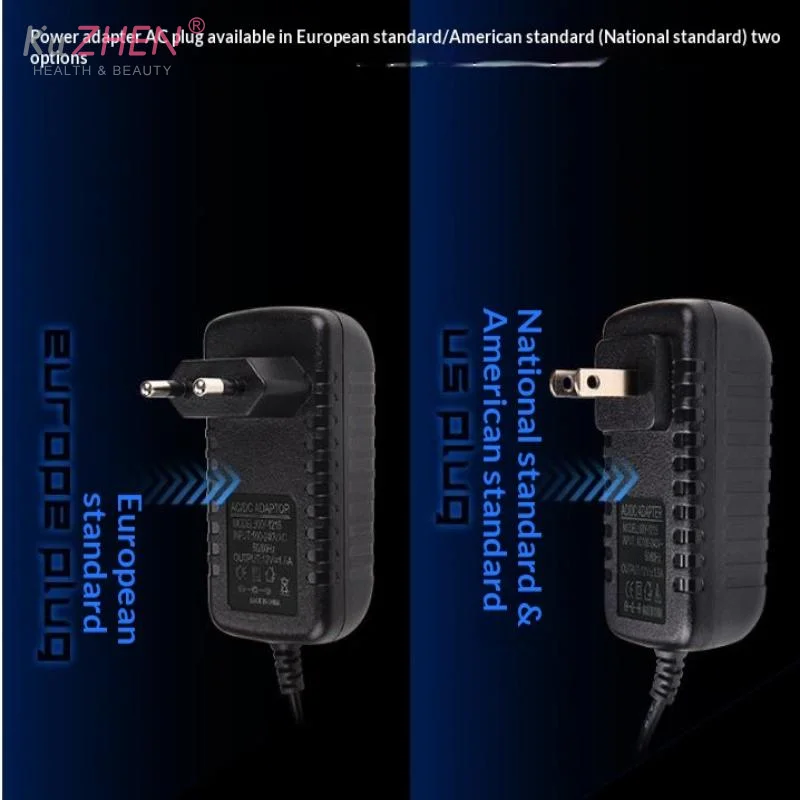 1PCS US A  EU B Tattoo Power Supply LED Display Anti-Slip Base Dual Output Rotatable Knob For Coil & Rotary Tattoo Machines Pen