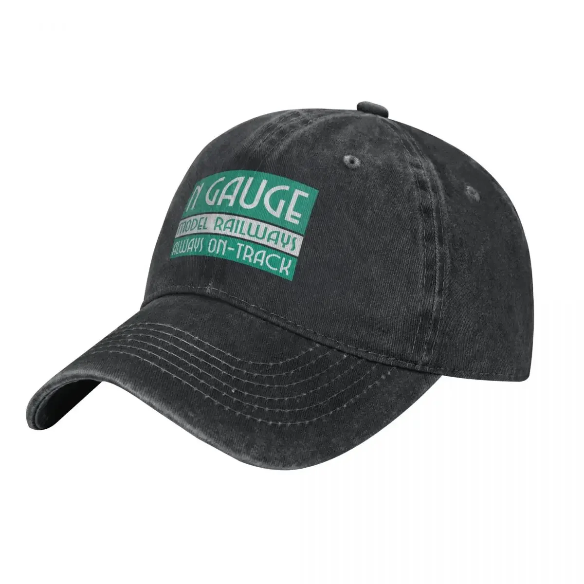 Specially Made for N Gauge Model Railway Enthusiasts. Model Railways and Model Trains, Always on Track. Great Gift  Baseball Cap