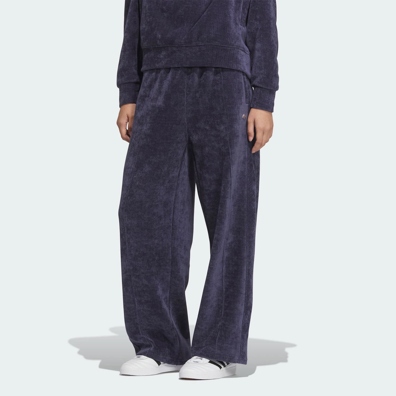 

Adidas genuine Trefoil Women's Loose Home Knit Casual Pants JM8064