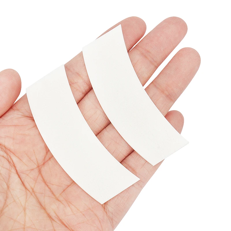 110 pezzi adesivi per trucco nastro sotto il cuscinetto per ciglia patch in schiuma eyepad indolore ciglia ciglia forniture facili PE benda sull'occhio rimuovere