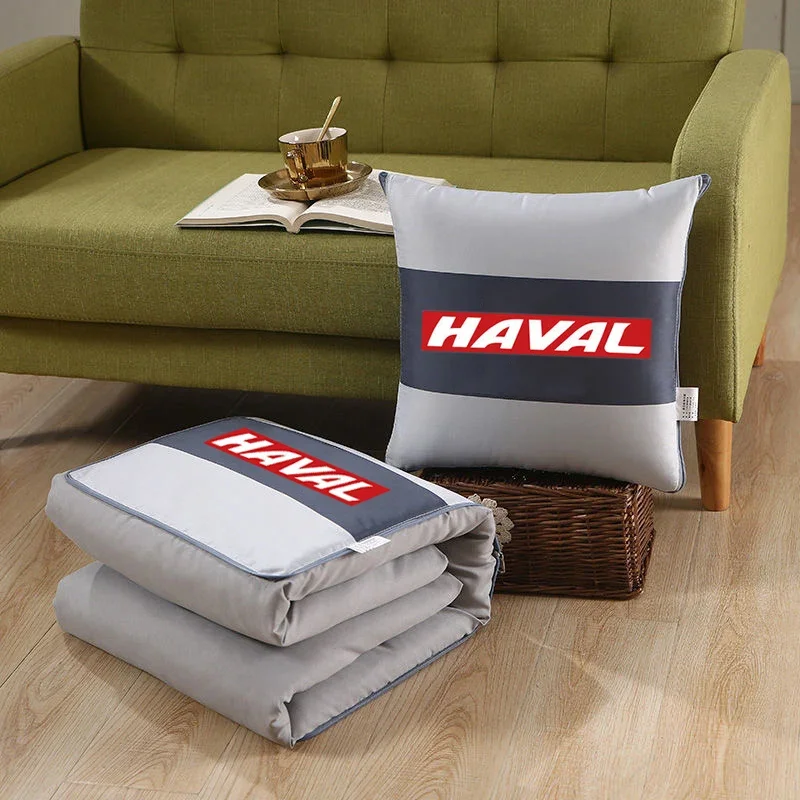 

Cotton Car Seat Cushion Quilt Foldable Blanket Pillows Auto Accessories for Haval C50 E F5 F7X H1 H2S H4 H6 Coupe H7 H8 H9 IF M6