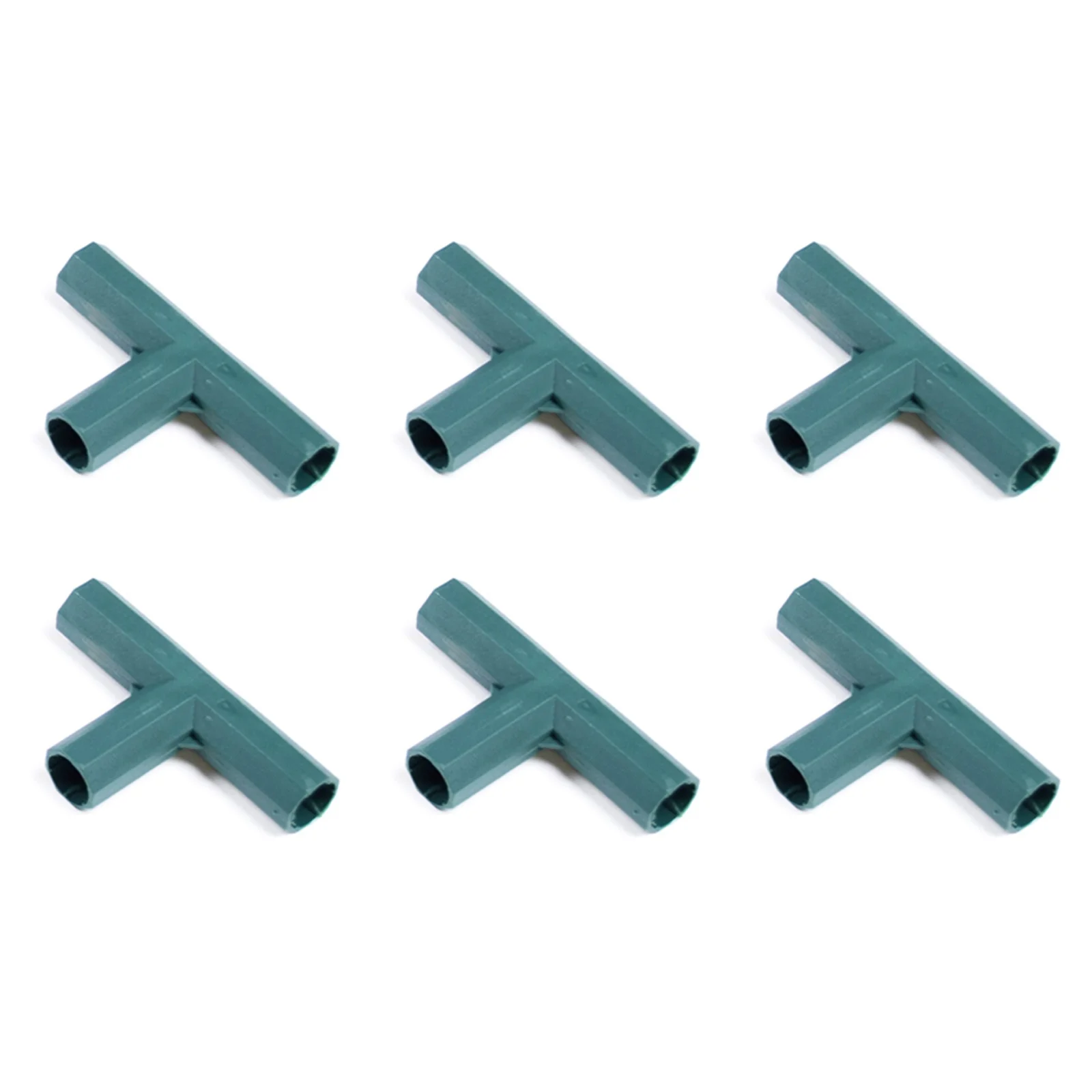 12PCS 16mm Gardening Frame Connector Plastic Greenhouse Frame Connectors for Grape Sunscreen Shed Plant Stakes