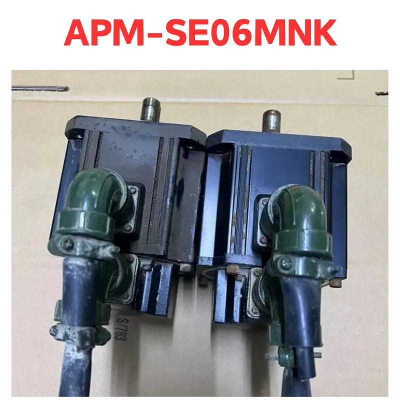 

second-hand servo motor APM-SE06MNK, function well Tested well and shipped quickly