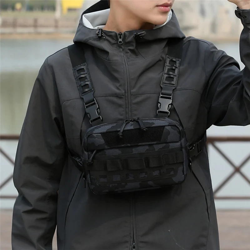 

RTSHE-Waterproof Fishing Tackle Bag Multifunctional Outdoor Waist Fanny Pack For Lures, Lines, Utility Storage
