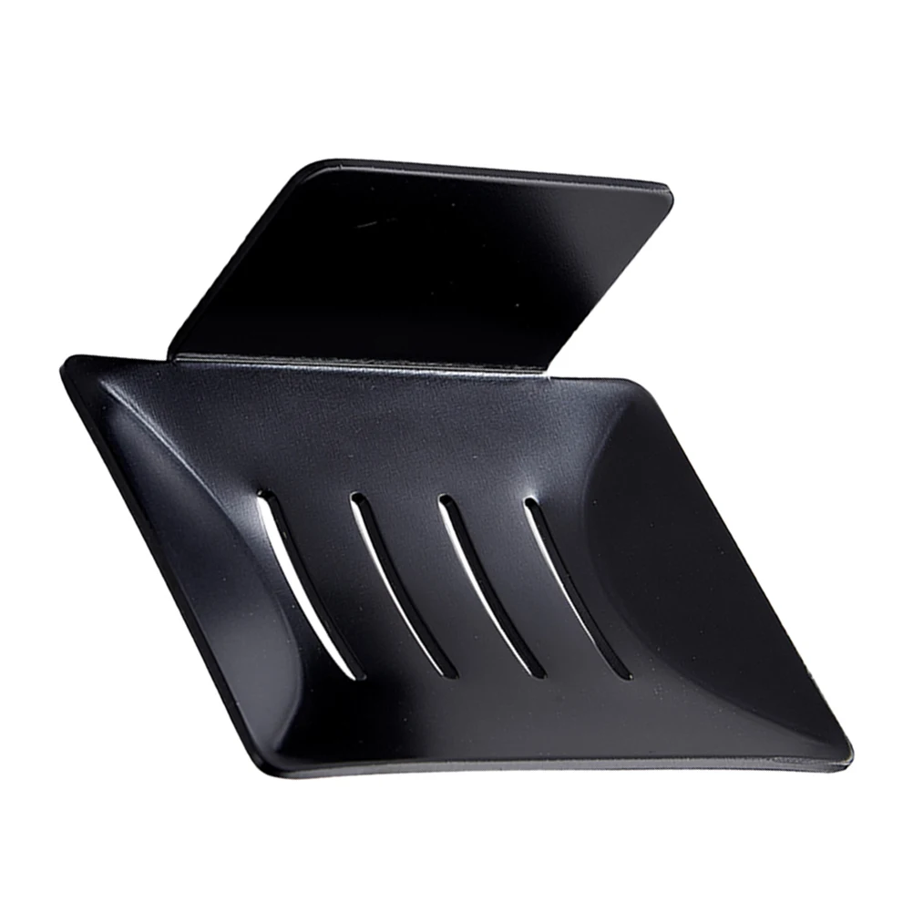 

304 Stainless Steel Holder Wall Mounted Bathroom Rack Water Draining Design Soap Storage Shelf Soap Tray for Bathroom