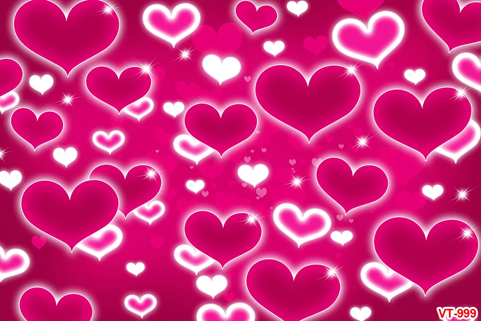 Early 2000s Photography Backdrop Red Heart Photo Backdrop Valentines Heart Stars Valentines Day Party Decoration Newborn Kids