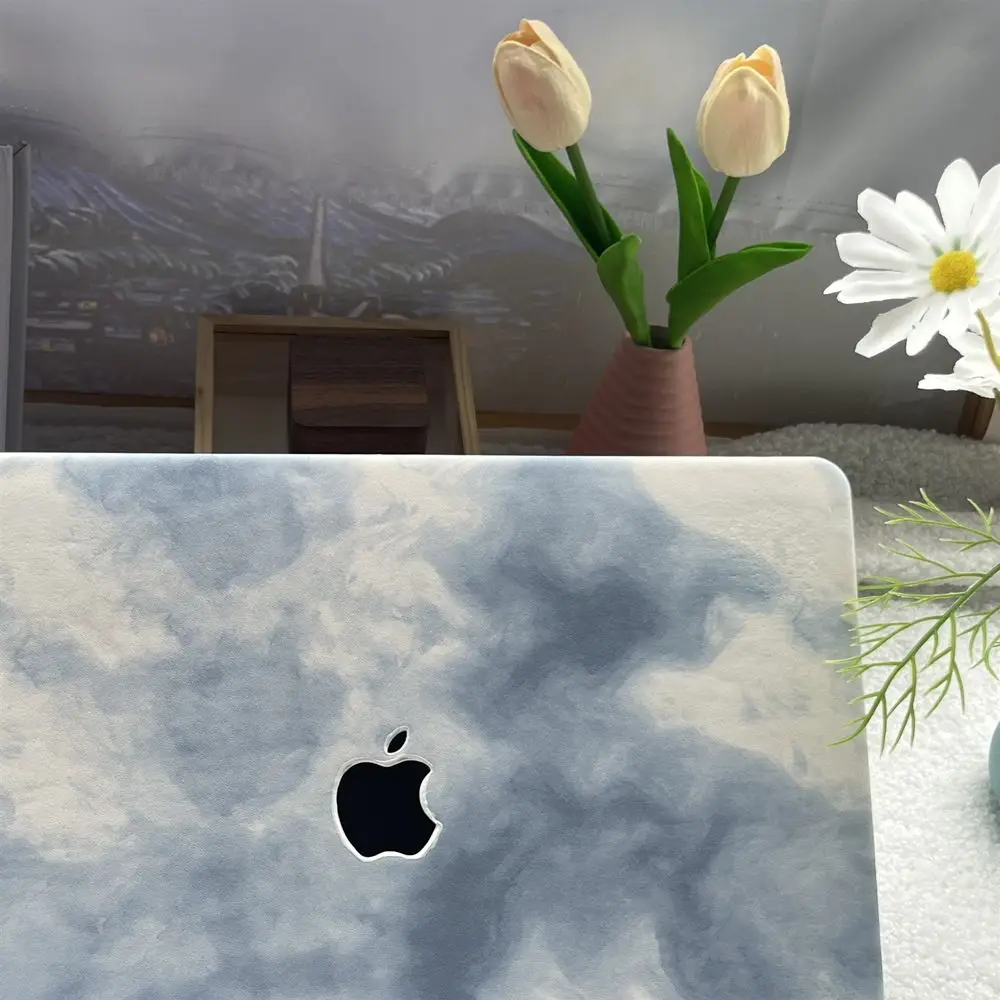 Suitable for Macbookair Laptop Case PU Leather Handmade Color Rendering Macbookpro Laptop Protective Case