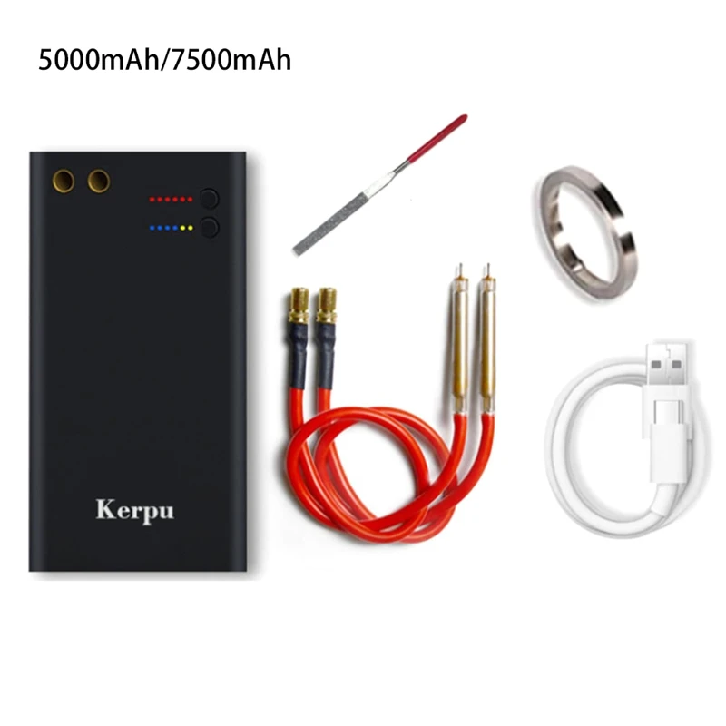 

Upgraded 7500Mah Rechargeable Portable Spot Welder Machine 6 Gear Adjustable Mini Small Battery Spot Welder