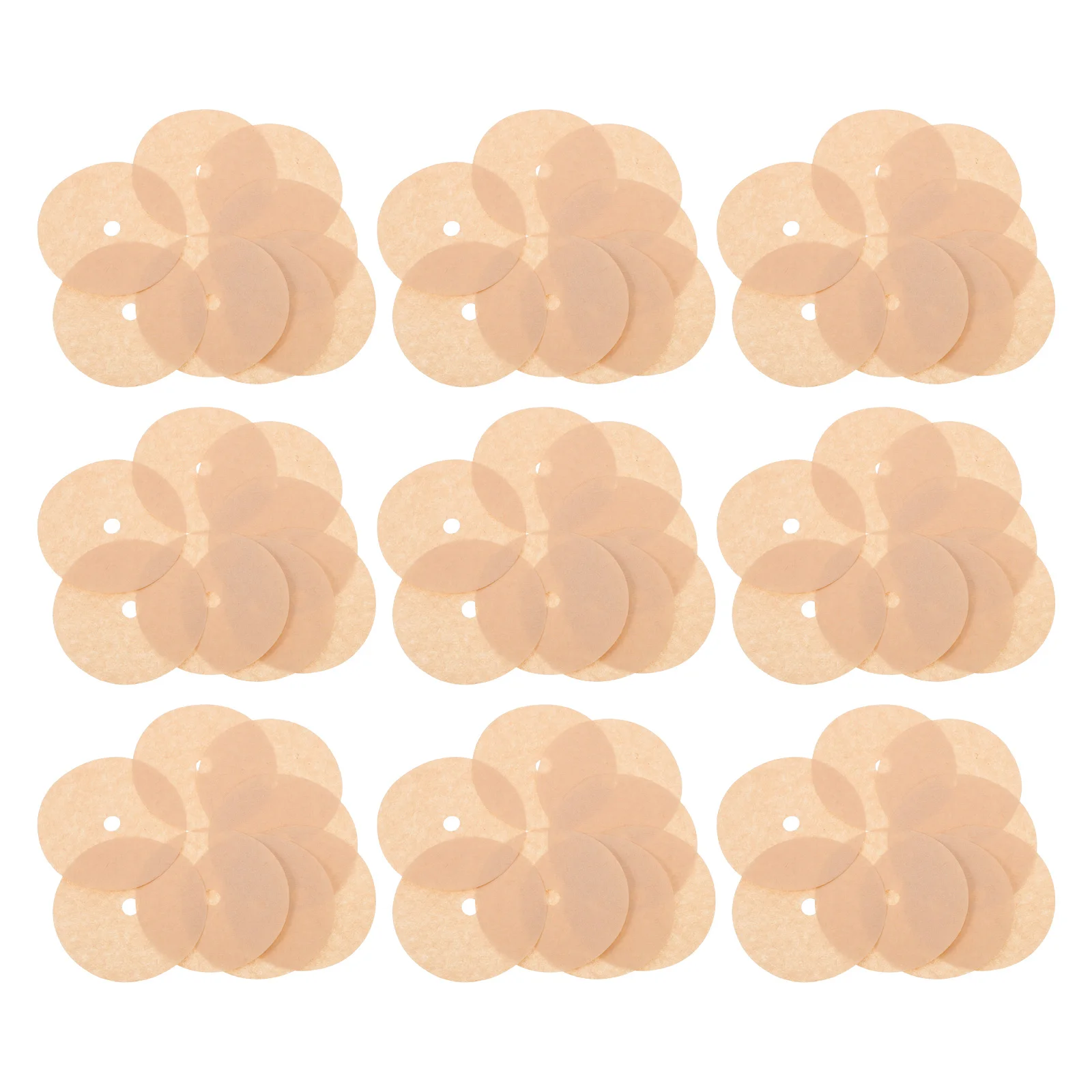 

200Pcs Espresso Paper Filters Coffee Filtering Paper Round Disposable for Mocha Coffee Pot Home and Office Use Khaki