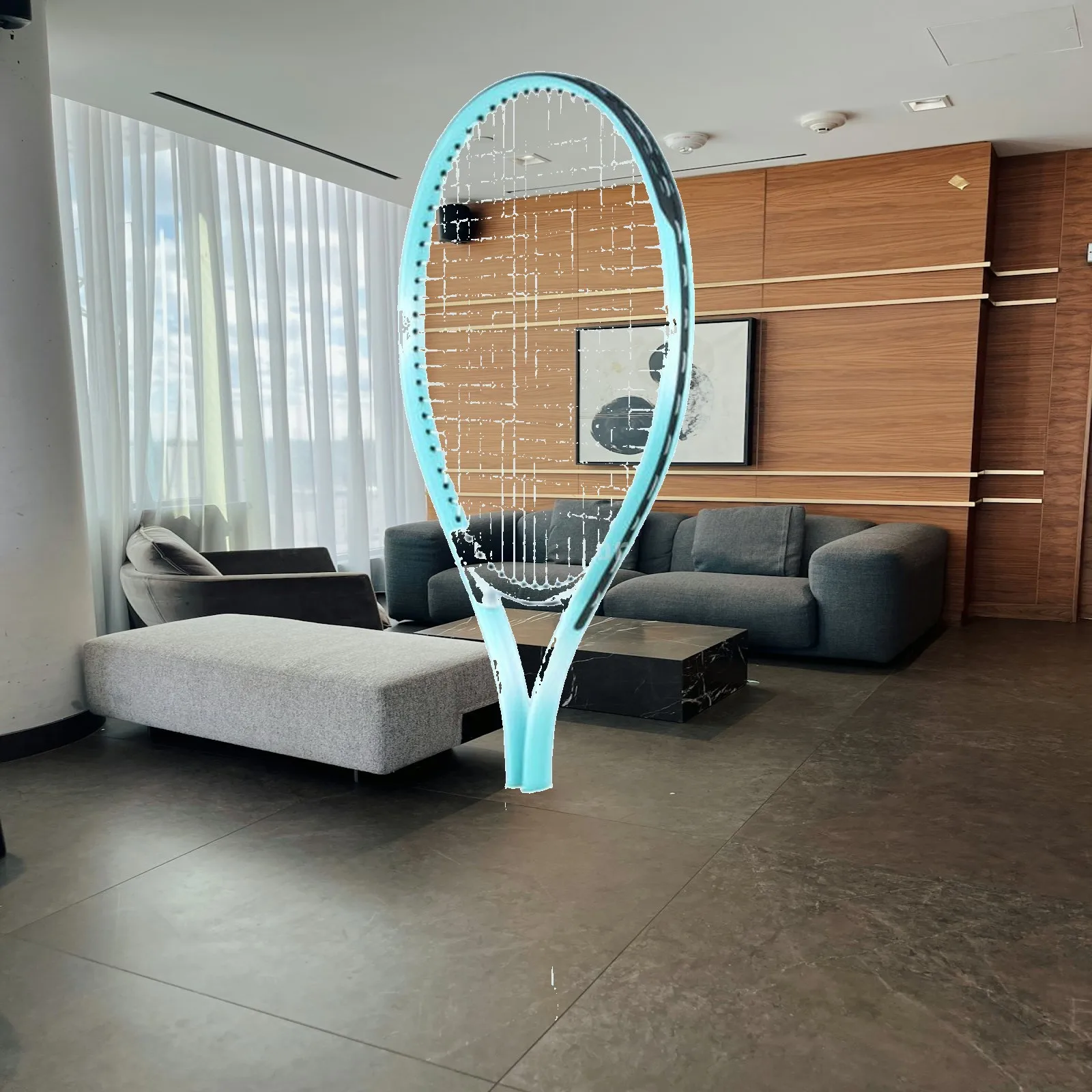 

Tennis Racket Tennis Equipment Shockproof Practical Lightweight Comfortable High Strength Nylon Strings for