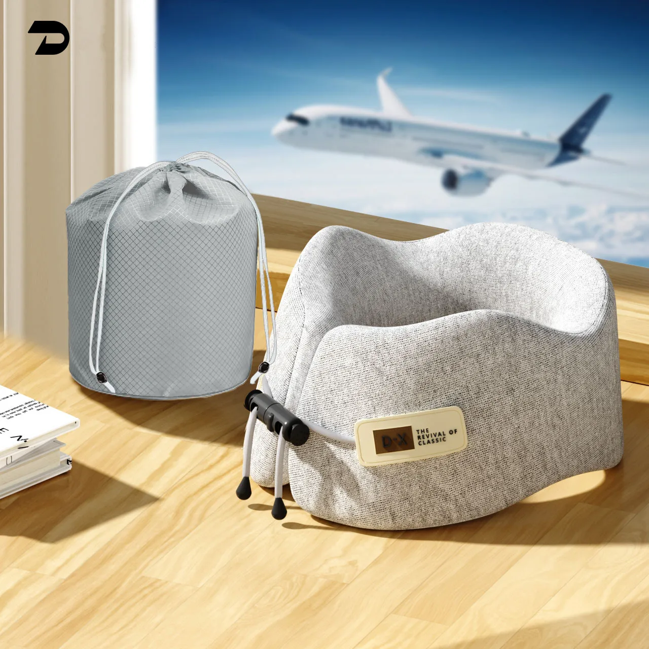 

Multifunctional U-shaped Pillow Travel Neck Pillow Slow Rebound Memory Foam Car Airplane Sleep Pillow Head Support Soft Headrest