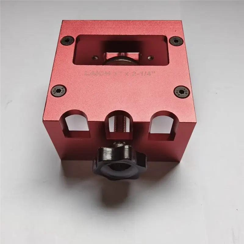 [NEW A09R!】 For Router Door Latch Mortise Tool& Aluminum Alloy Template Kit Fits 1-3/8