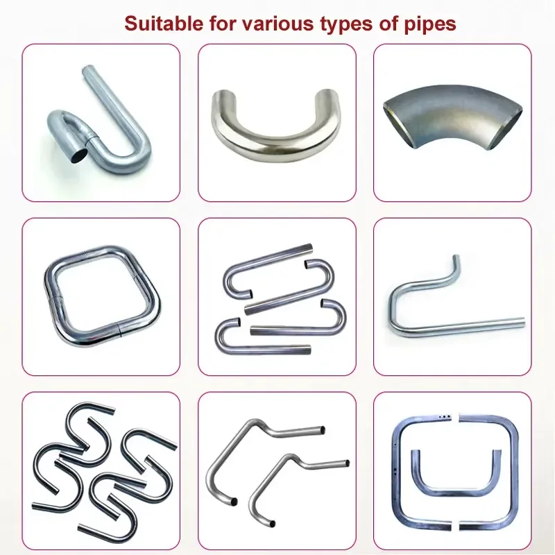 Heavy-Duty Steel Frame Steel Stainless Aluminium Sheet Metal Wire Cnc Hydraulic Tubing Pipe and Tube Bender Bending Machines