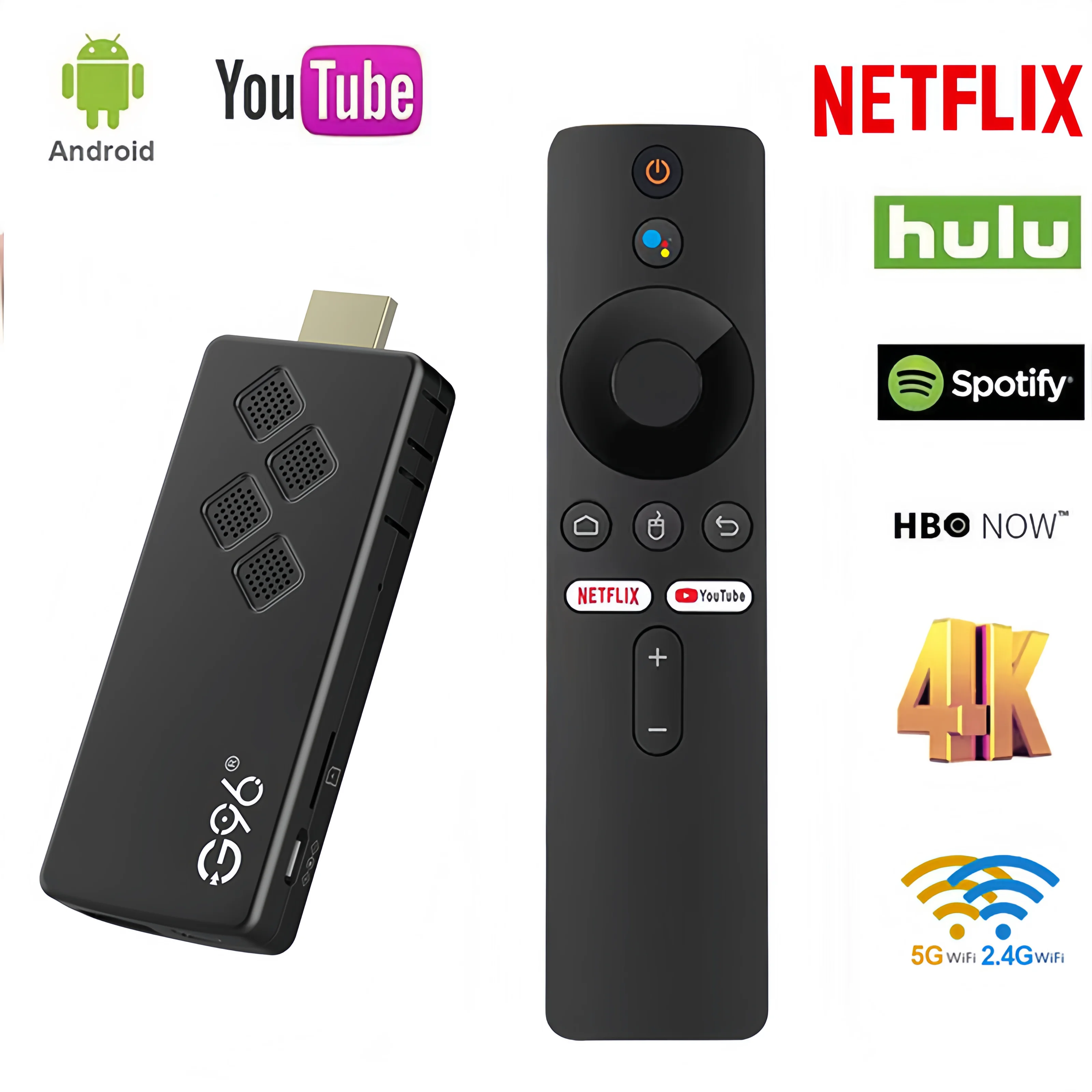 Smart TV Stick Q2  Android 13 Allwinner H313 Quad Core 4K Vdieo WiFi 5 2.4/5.8G For Google YouTube NETFLIX Network Media Player