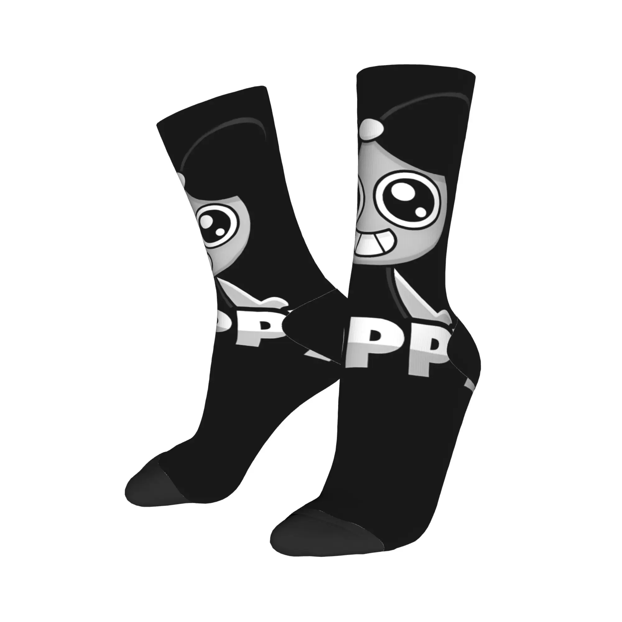 Engraçado Dandys World Vintage Poppy Meias de basquete Meias longas de poliéster para mulheres e homens antiderrapantes