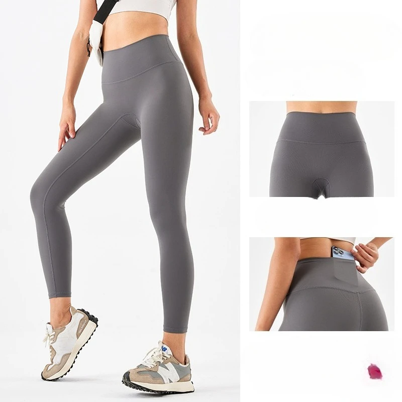 2026 New High Waist Naked Feeling Women Fitness Running Yoga Leggings Pants Energy Gym Tight Leggings Casual Workout Leggings