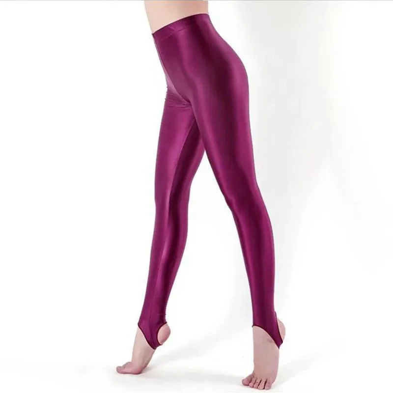 2023 New Sexy Fitness Sport Pants Women's Trousers Yoga Ballet Bottoms Shiny Slim Underpants Men And Women Same Paragraph